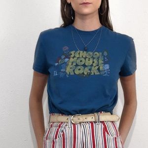 Vintage Schoolhouse Rock tee <3